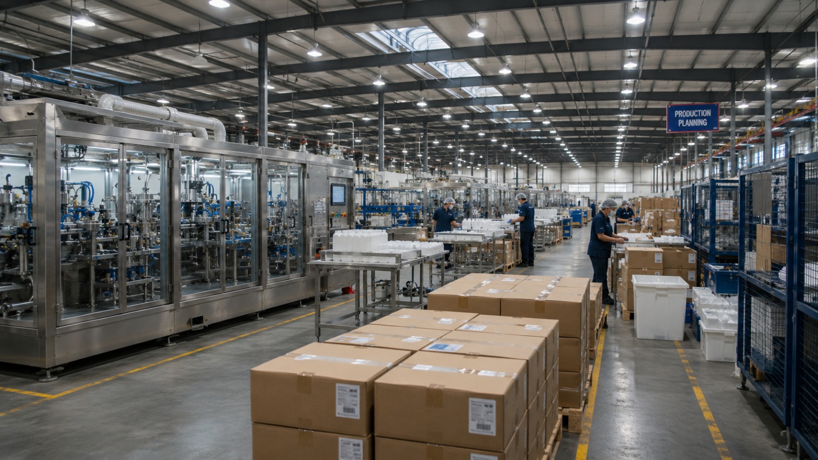 Scalable Production Planning
