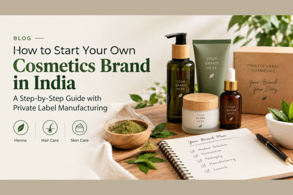 Private Label Cosmetics Brand in India