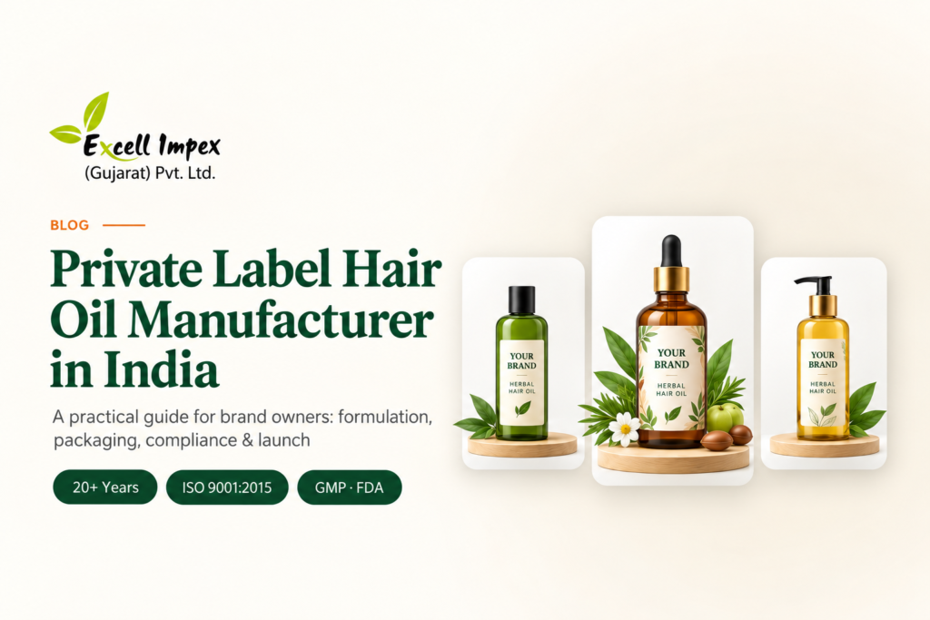 Private Label Hair Oil Manufacturing in India